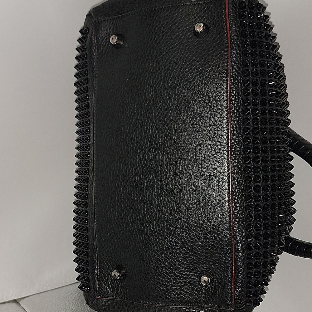 Christian Loubotin Panettone Studded Satchel Bag - Picture 14 of 17